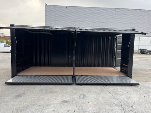 Open Side met luiken 20ft - Afbeelding 5