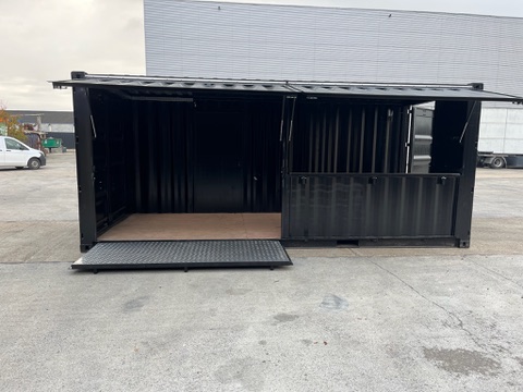 Open Side met luiken 20ft - Afbeelding 6