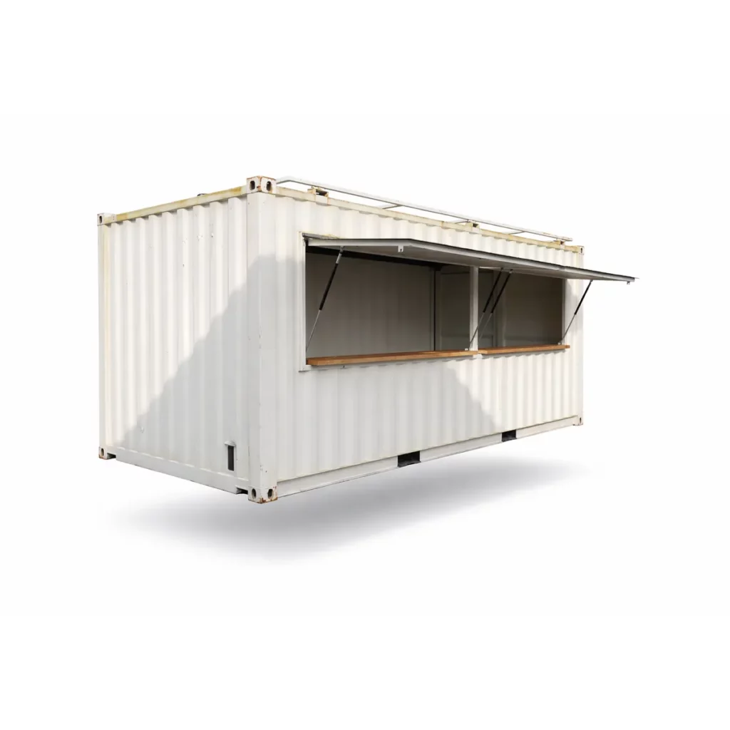 witte barcontainer
