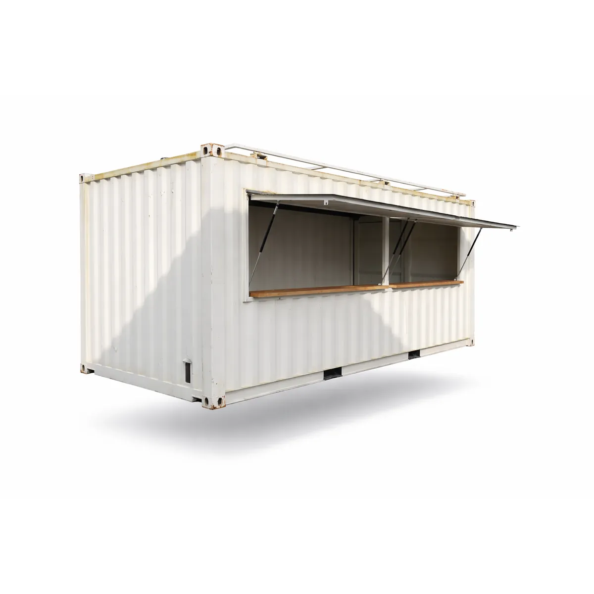 witte barcontainer
