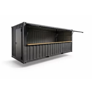 barcontainer met 2 verkoopluiken