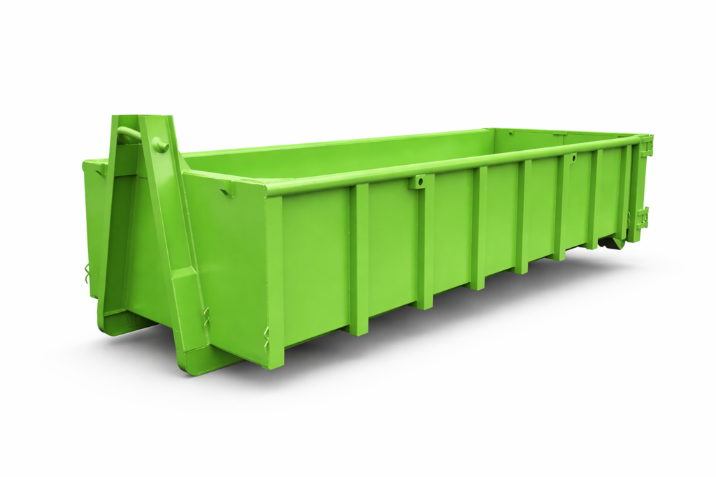 groene afvalcontainer